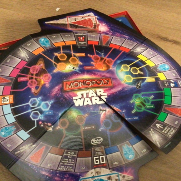Star Wars Monopoly Board Game - Picture 4 of 4